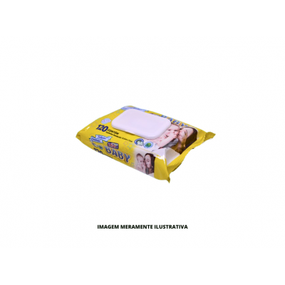 TOALHA UMEDECIDA BABY USE IT 16,6CM X 13CM 120UN